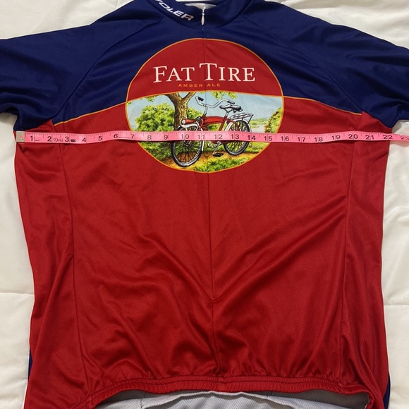 Biker Fat Tire New Belgium Cycling Jersey - Picture 5 of 6